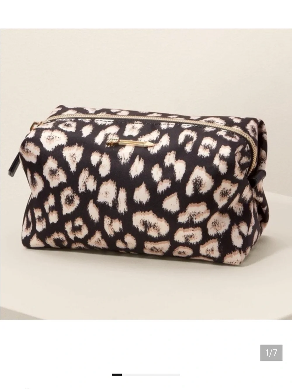 Stella & Dot | Pouf | Leopard Pouf